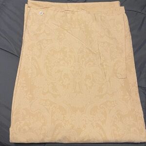 Ralph Lauren Butter Yellow Paisley Twin Duvet Cover 100% Cotton